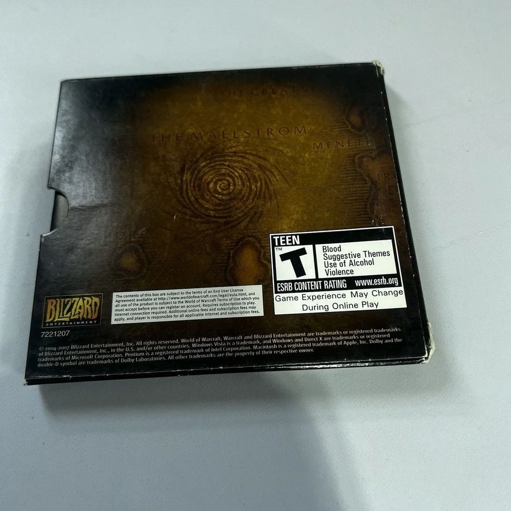 World of Warcraft (Windows/Mac, 2004) PC Classic Game‎ Box Set Complete